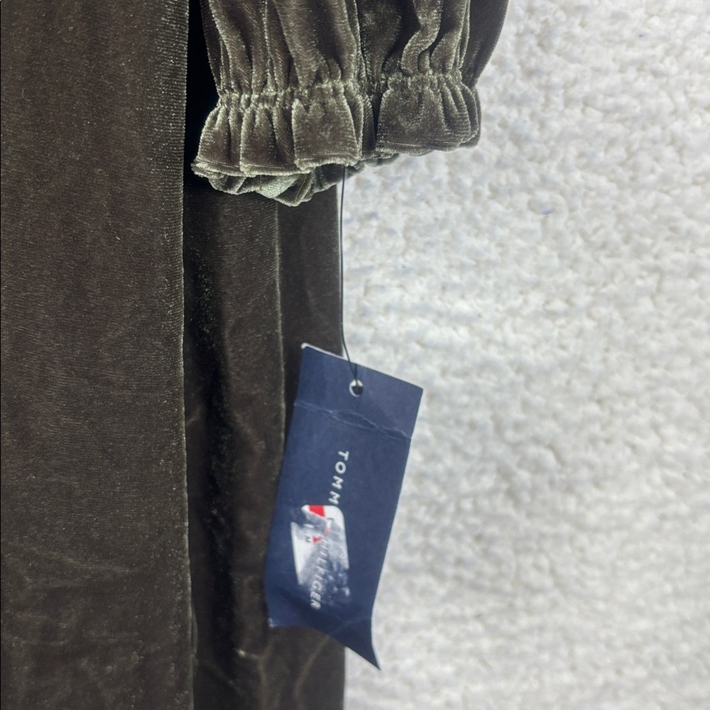 Tommy Hilfiger Dark Brown Long Sleeve Dress Size 8 - Picture 7 of 13